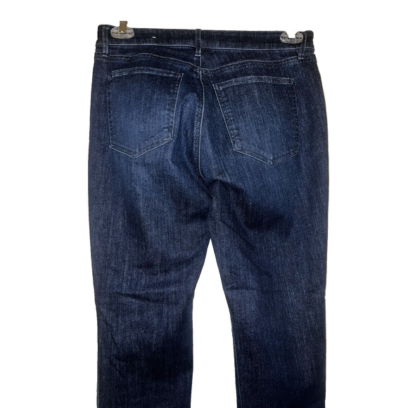 ANN TAYLOR Factory Jeans Women's Size 8 Blue Stretchy 5-pocket Skinny Jean - Picture 4 of 5